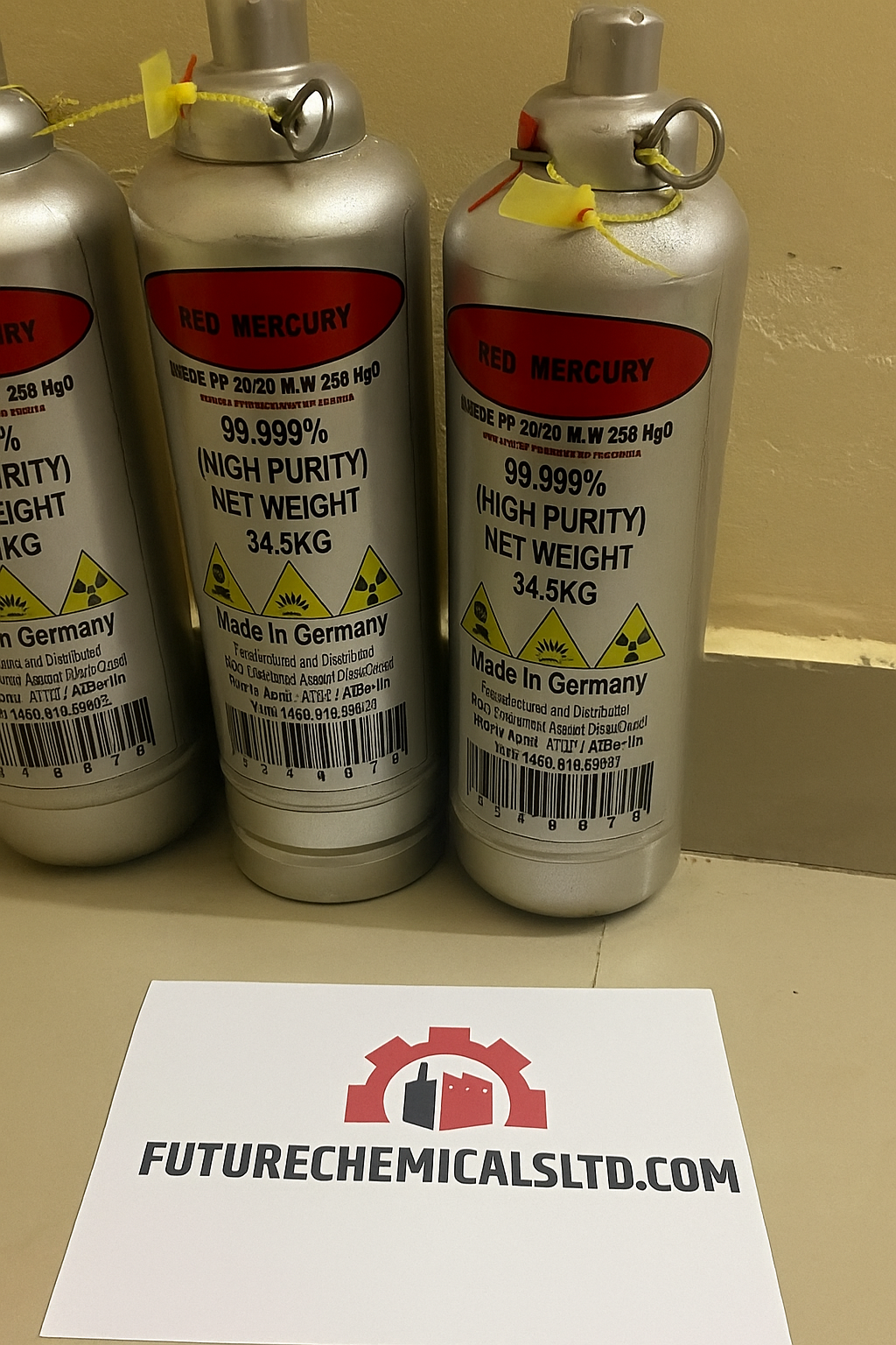 FutureChemicalsLtd. red liquid mercury Order Liquid Red Mercury Online